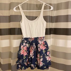 Girls Abercrombie Floral Dress